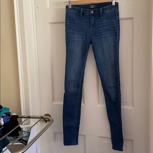 Used jean leggings size 2L Abercrombie & fitch